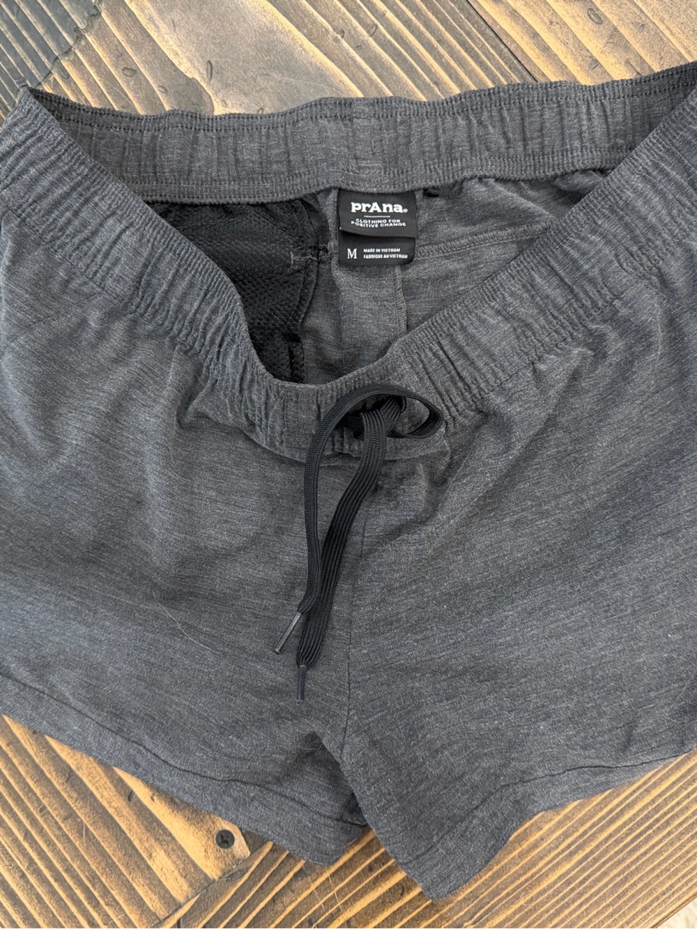 Prana Charcoal Gray Shorts